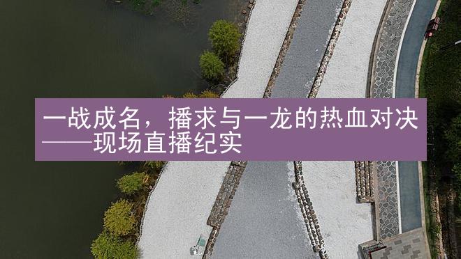 一战成名，播求与一龙的热血对决——现场直播纪实