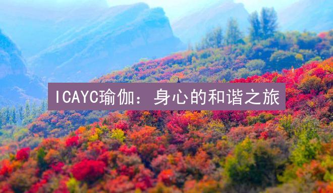 ICAYC瑜伽：身心的和谐之旅